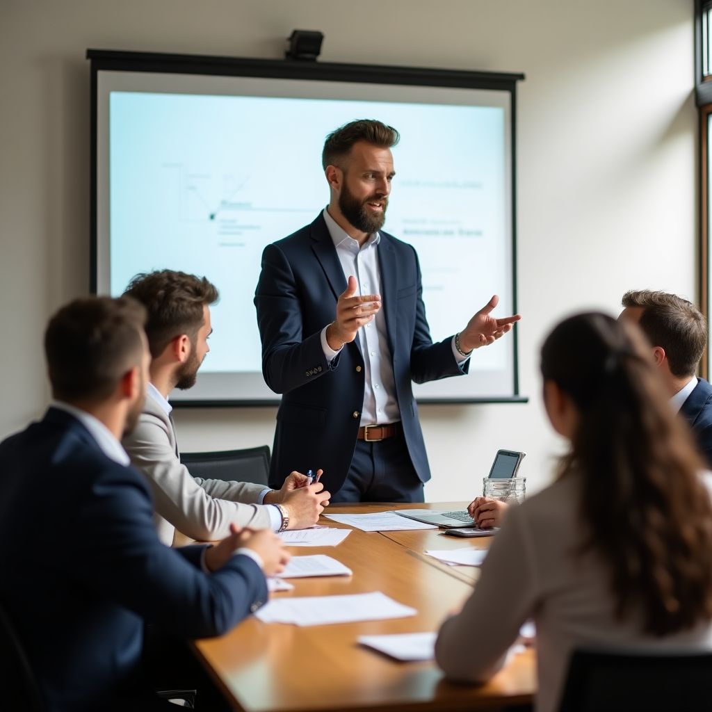 Equipa em formação