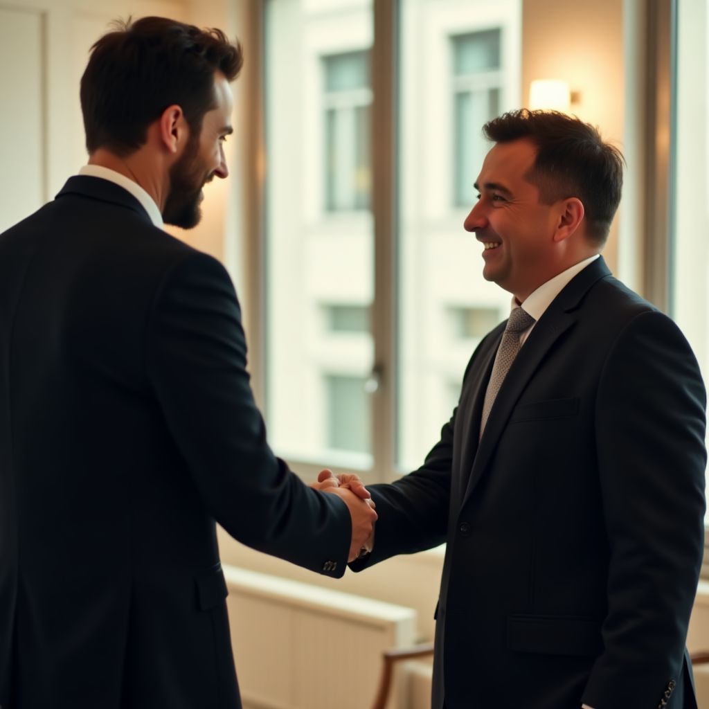 Crescimento de parcerias B2B